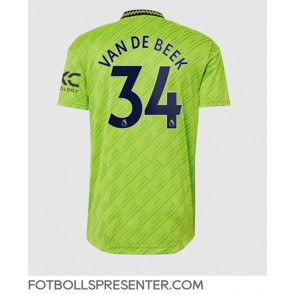 Manchester United Donny van de Beek #34 Tredje Matchtröja 2022-23 Kortärmad